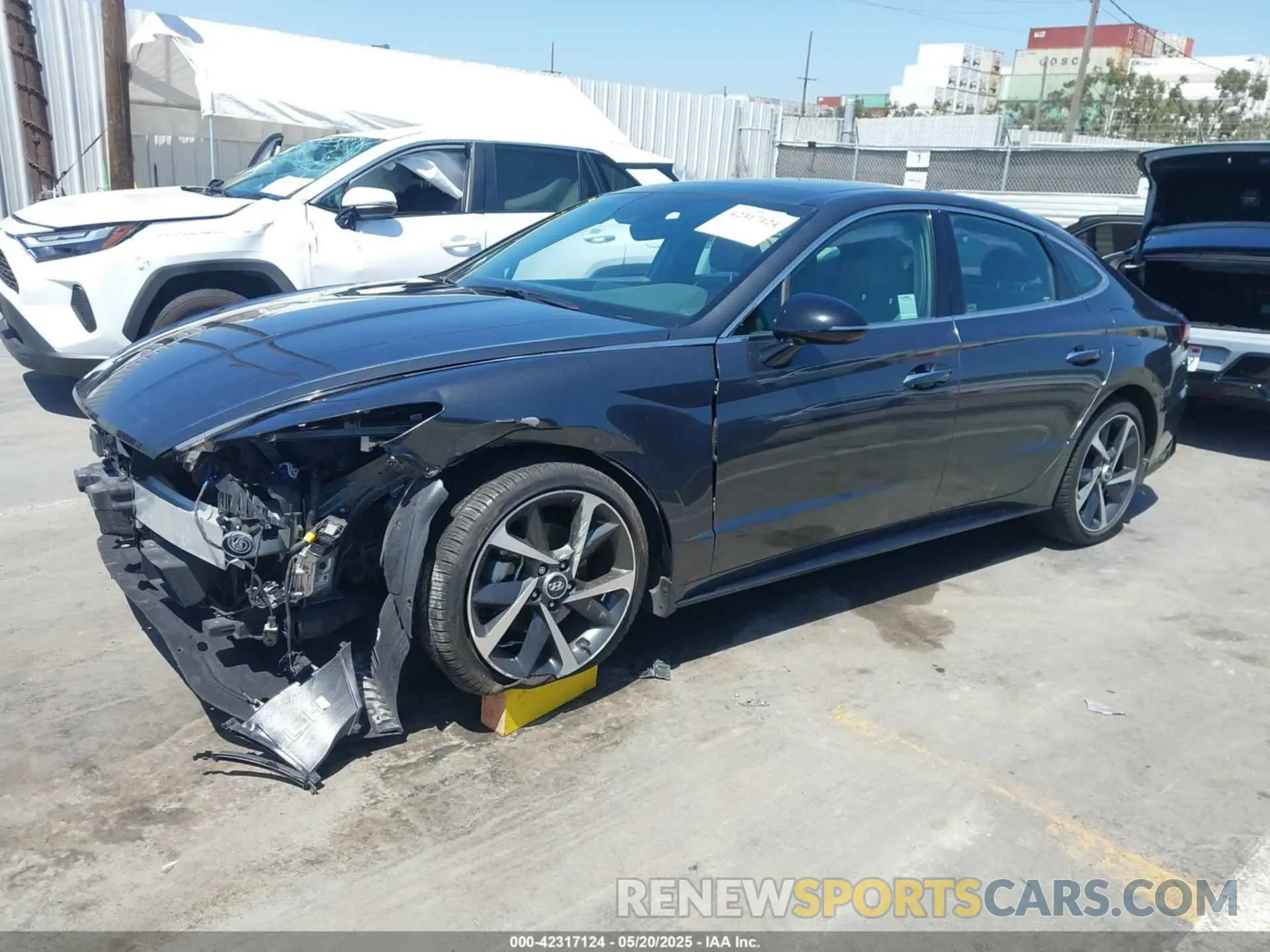2 fotografías del automóvil dañado KMHL44J28NA235994 HYUNDAI SONATA 2022