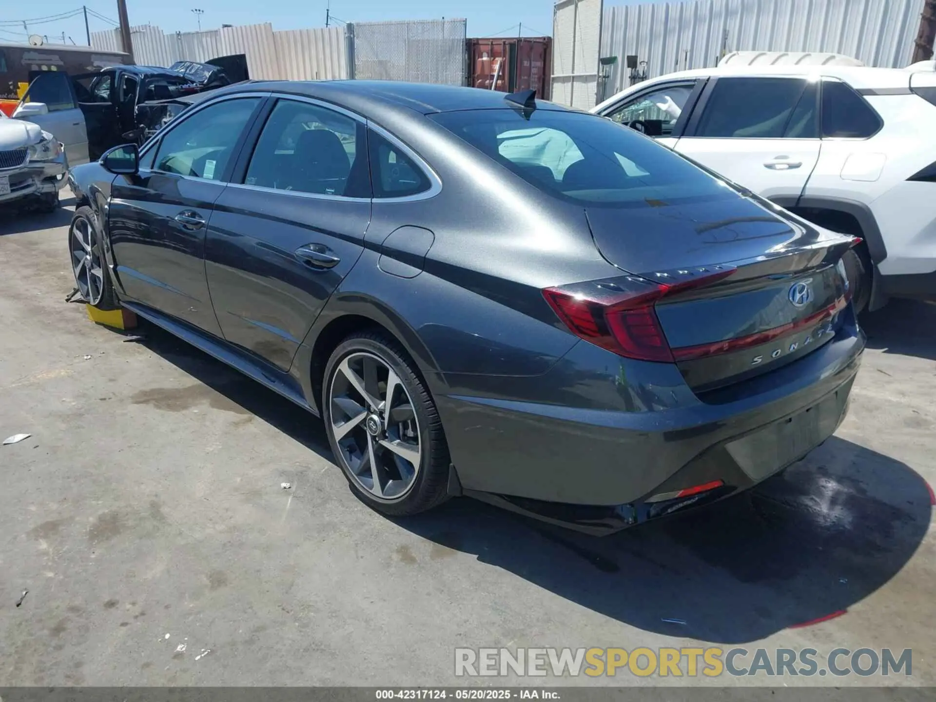 3 fotografías del automóvil dañado KMHL44J28NA235994 HYUNDAI SONATA 2022