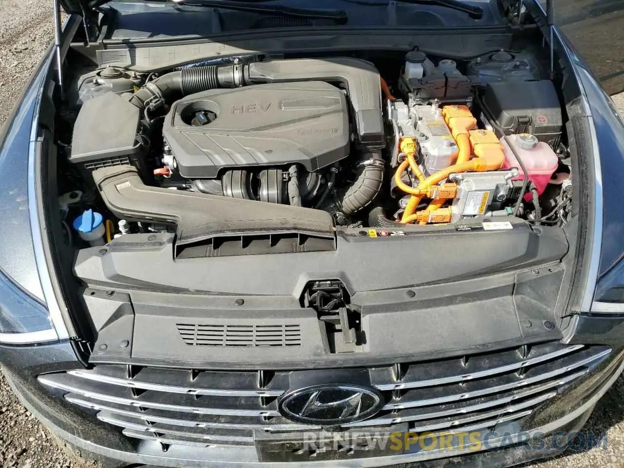 11 fotografías del automóvil dañado KMHL54JJ7NA051487 HYUNDAI SONATA 2022