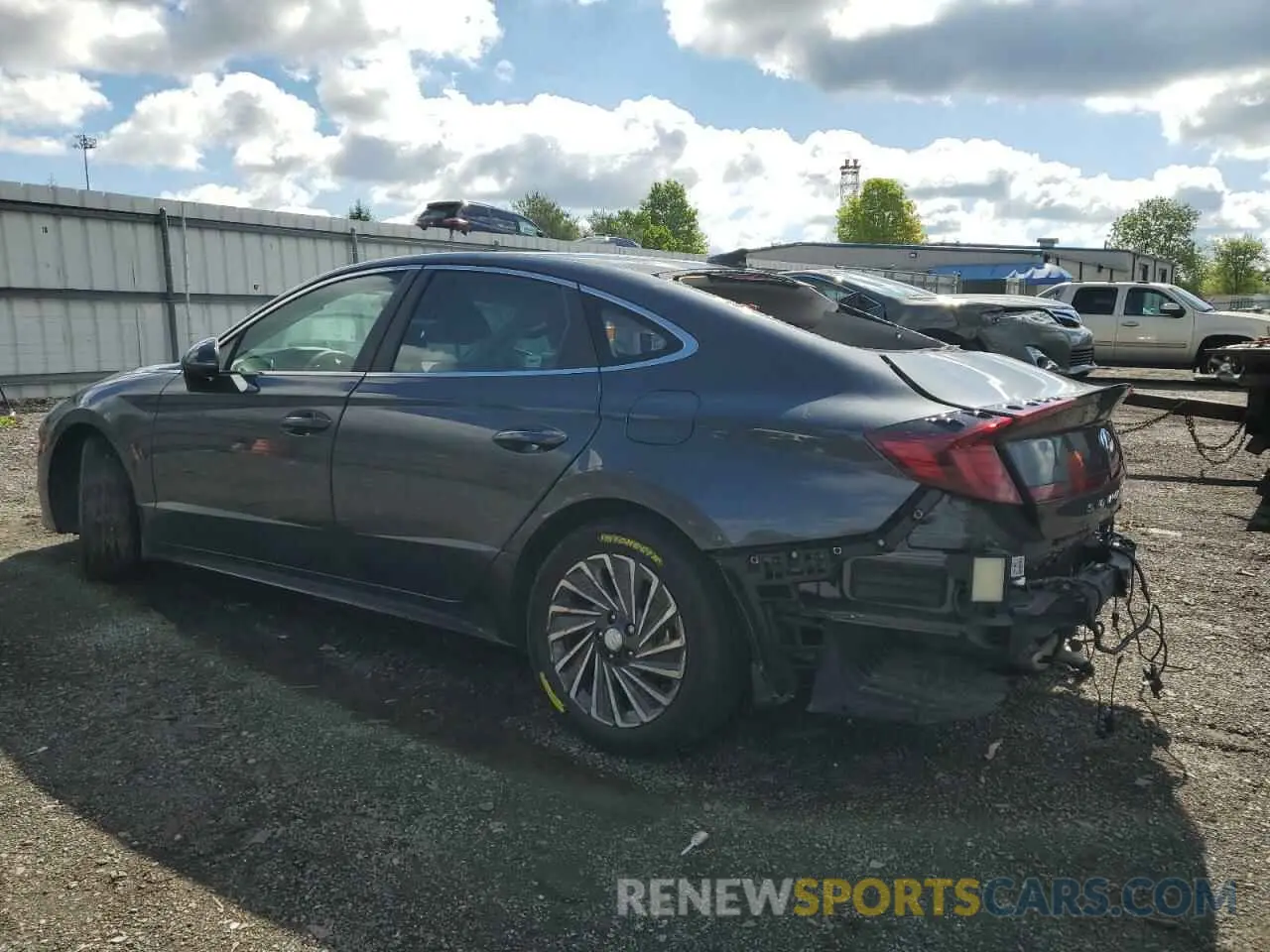 2 fotografías del automóvil dañado KMHL54JJ7NA051487 HYUNDAI SONATA 2022