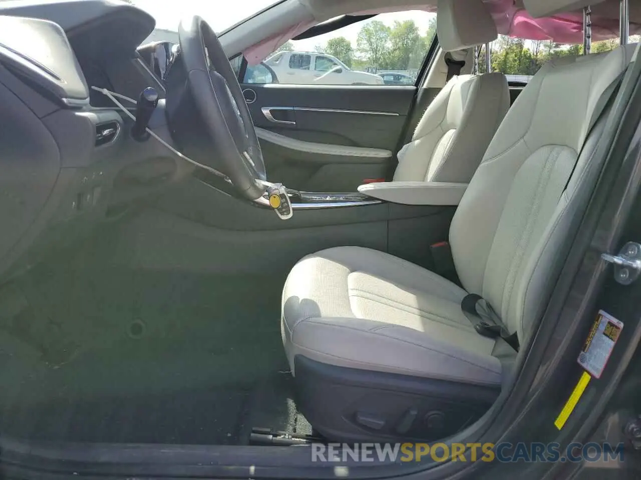 7 fotografías del automóvil dañado KMHL54JJ7NA051487 HYUNDAI SONATA 2022