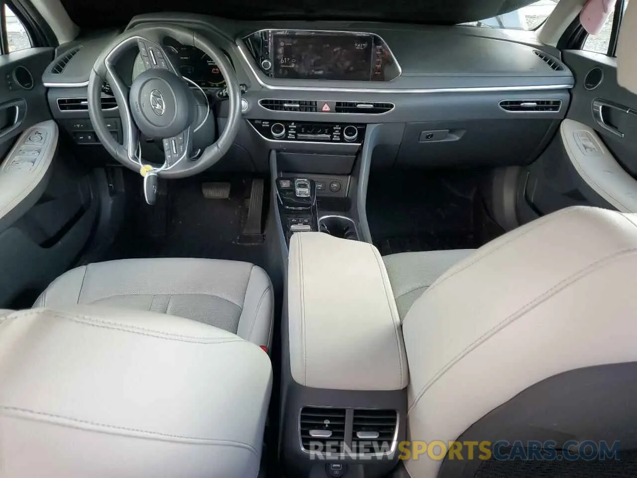 8 fotografías del automóvil dañado KMHL54JJ7NA051487 HYUNDAI SONATA 2022