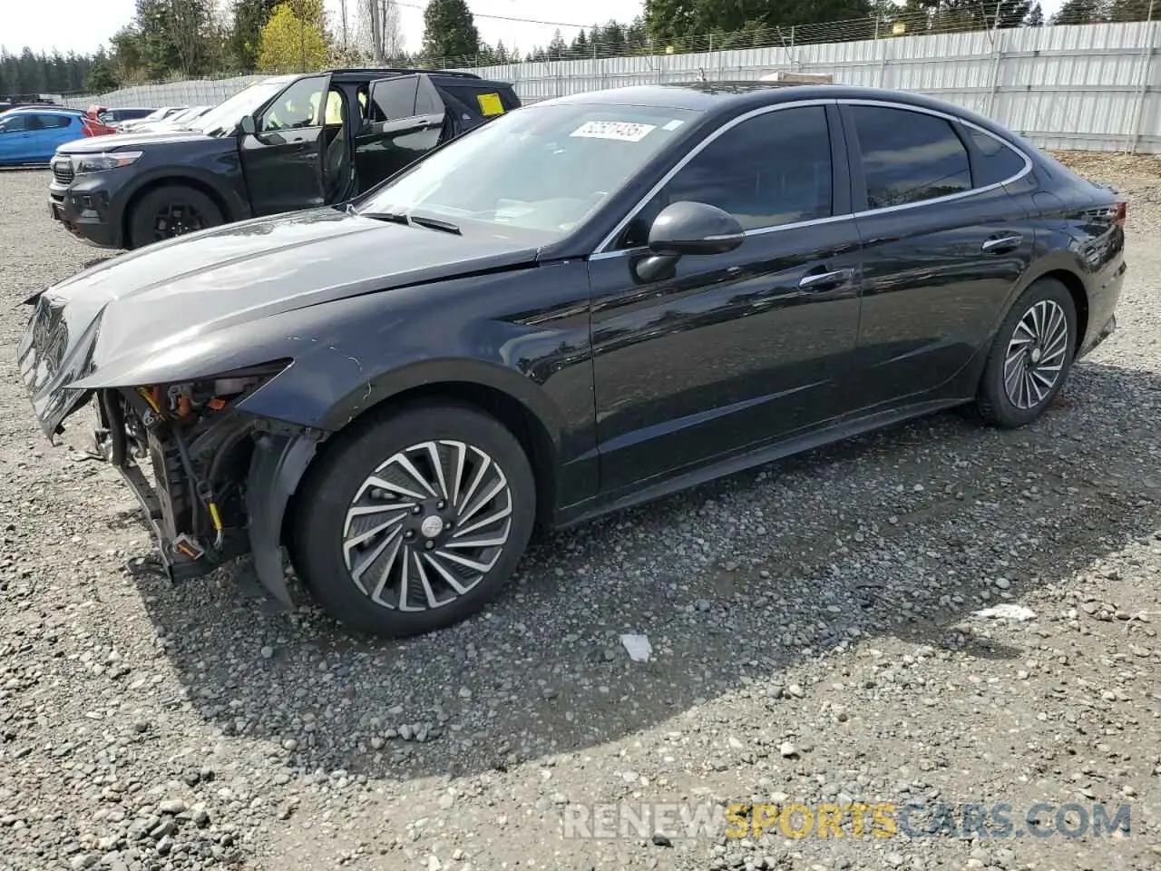 1 fotografías del automóvil dañado KMHL54JJ9NA051202 HYUNDAI SONATA 2022