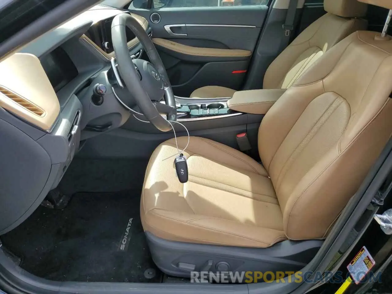 7 fotografías del automóvil dañado KMHL54JJ9NA051202 HYUNDAI SONATA 2022