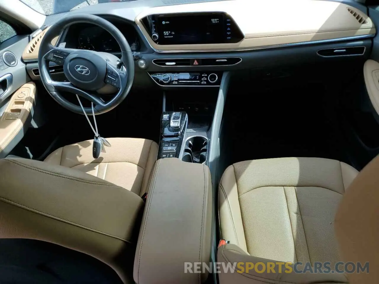 8 fotografías del automóvil dañado KMHL54JJ9NA051202 HYUNDAI SONATA 2022