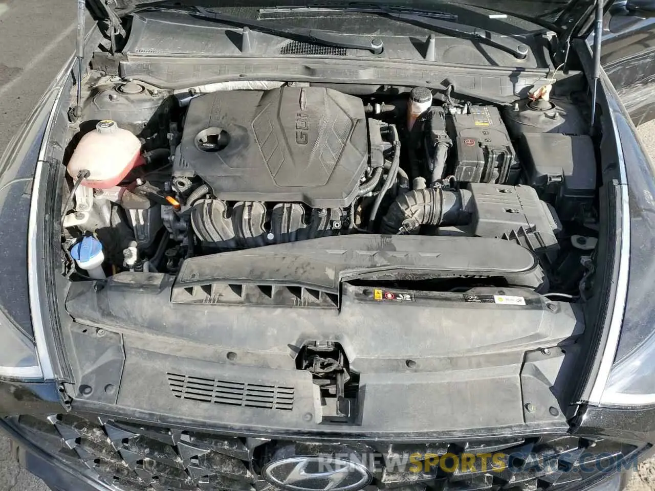 11 fotografías del automóvil dañado KMHL64JA0NA219791 HYUNDAI SONATA 2022