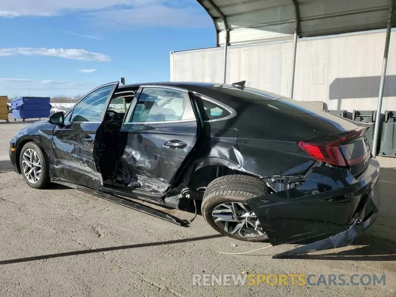 2 fotografías del automóvil dañado KMHL64JA0NA219791 HYUNDAI SONATA 2022
