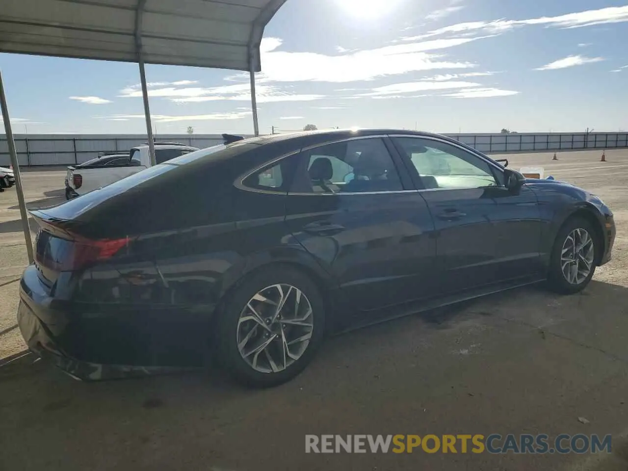 3 fotografías del automóvil dañado KMHL64JA0NA219791 HYUNDAI SONATA 2022