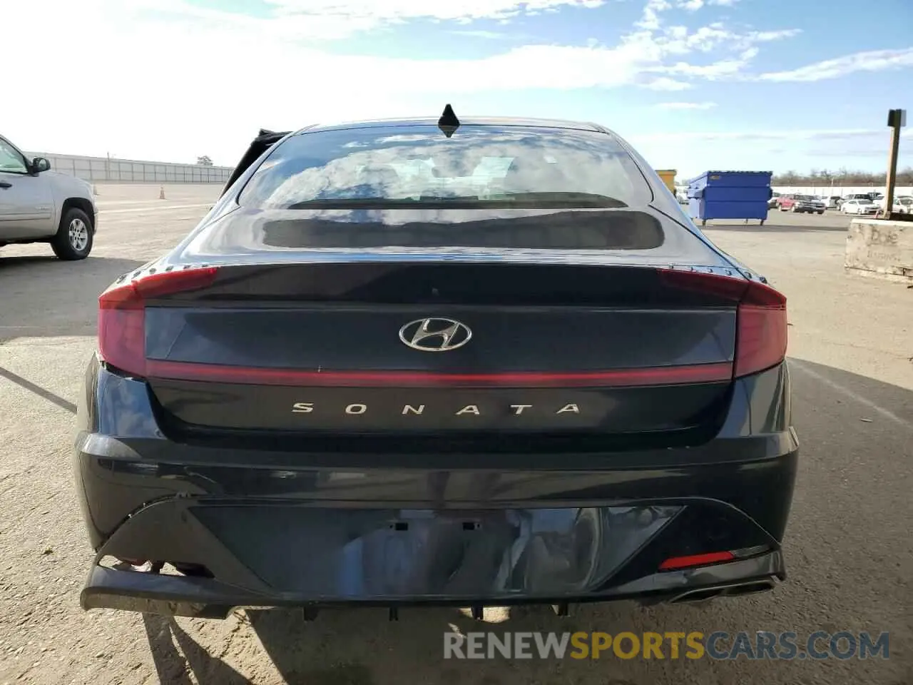 6 fotografías del automóvil dañado KMHL64JA0NA219791 HYUNDAI SONATA 2022