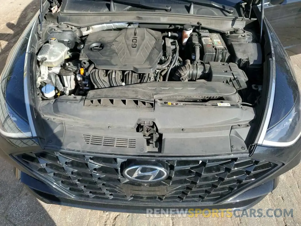11 fotografías del automóvil dañado KMHL64JA0NA232041 HYUNDAI SONATA 2022