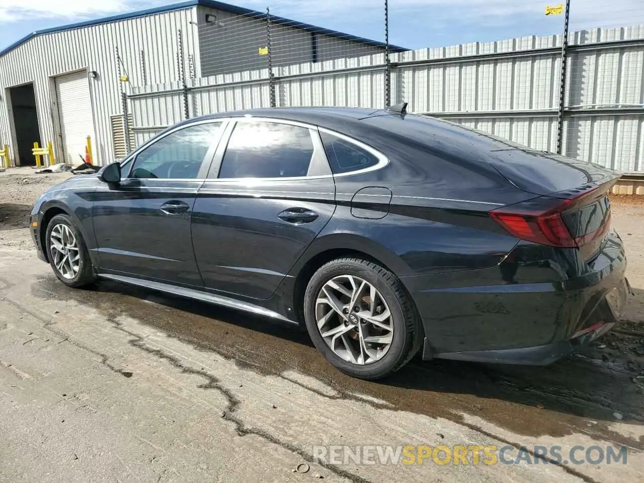 2 fotografías del automóvil dañado KMHL64JA0NA232041 HYUNDAI SONATA 2022