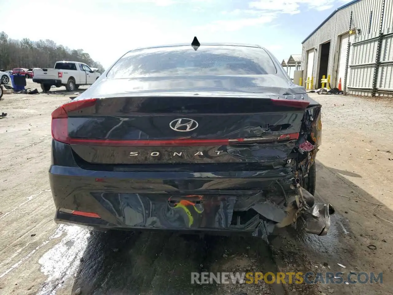 6 fotografías del automóvil dañado KMHL64JA0NA232041 HYUNDAI SONATA 2022