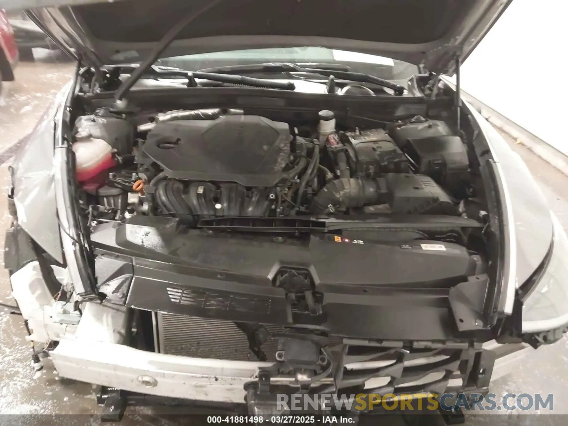 10 fotografías del automóvil dañado KMHL64JA0NA244450 HYUNDAI SONATA 2022