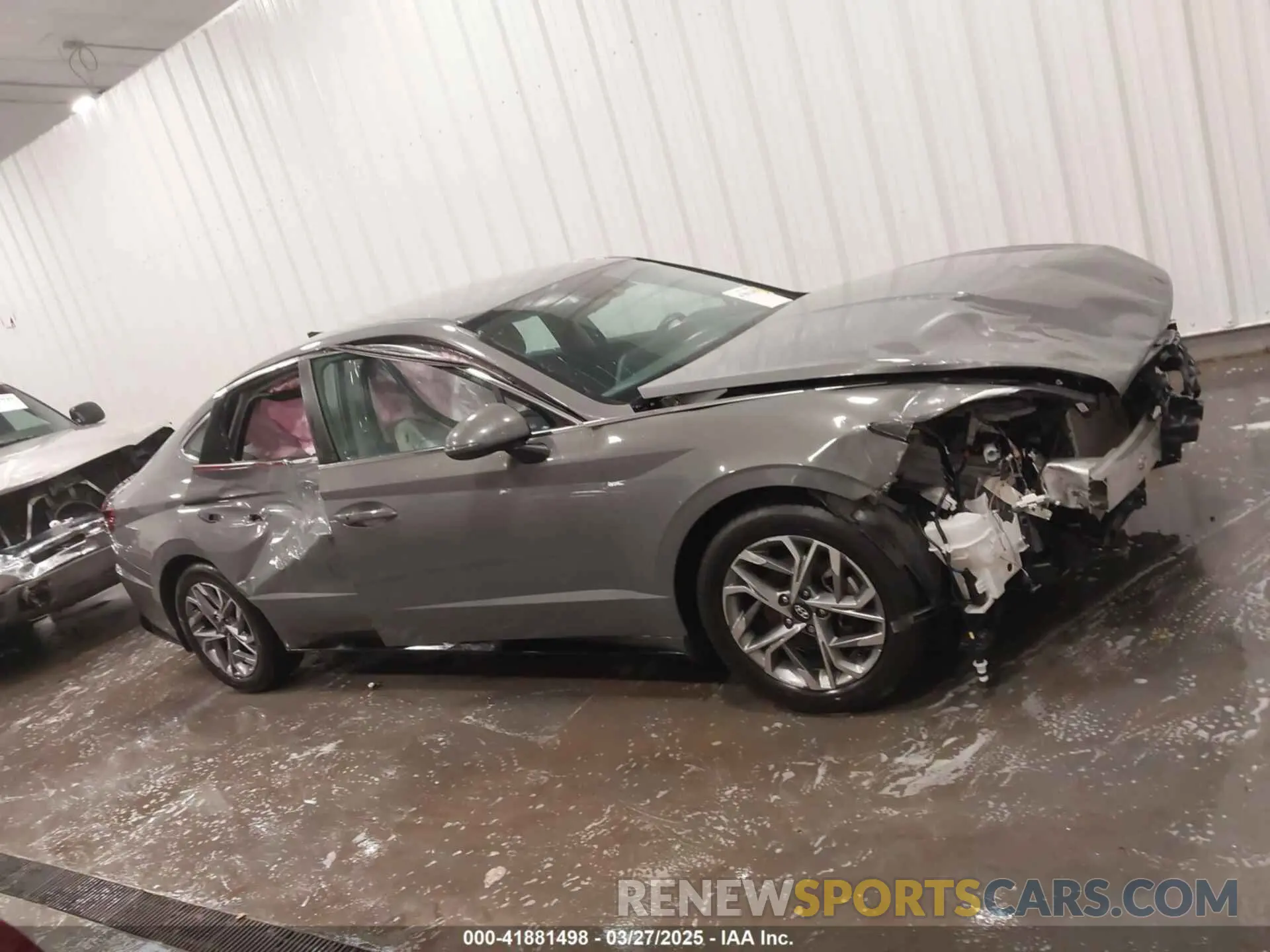 13 fotografías del automóvil dañado KMHL64JA0NA244450 HYUNDAI SONATA 2022