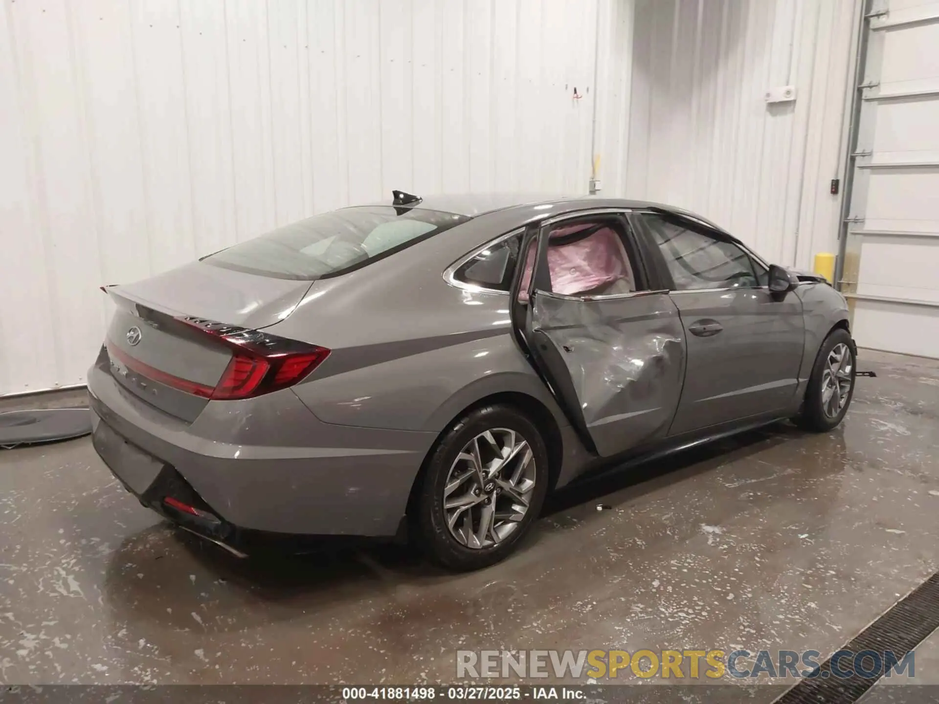 4 fotografías del automóvil dañado KMHL64JA0NA244450 HYUNDAI SONATA 2022