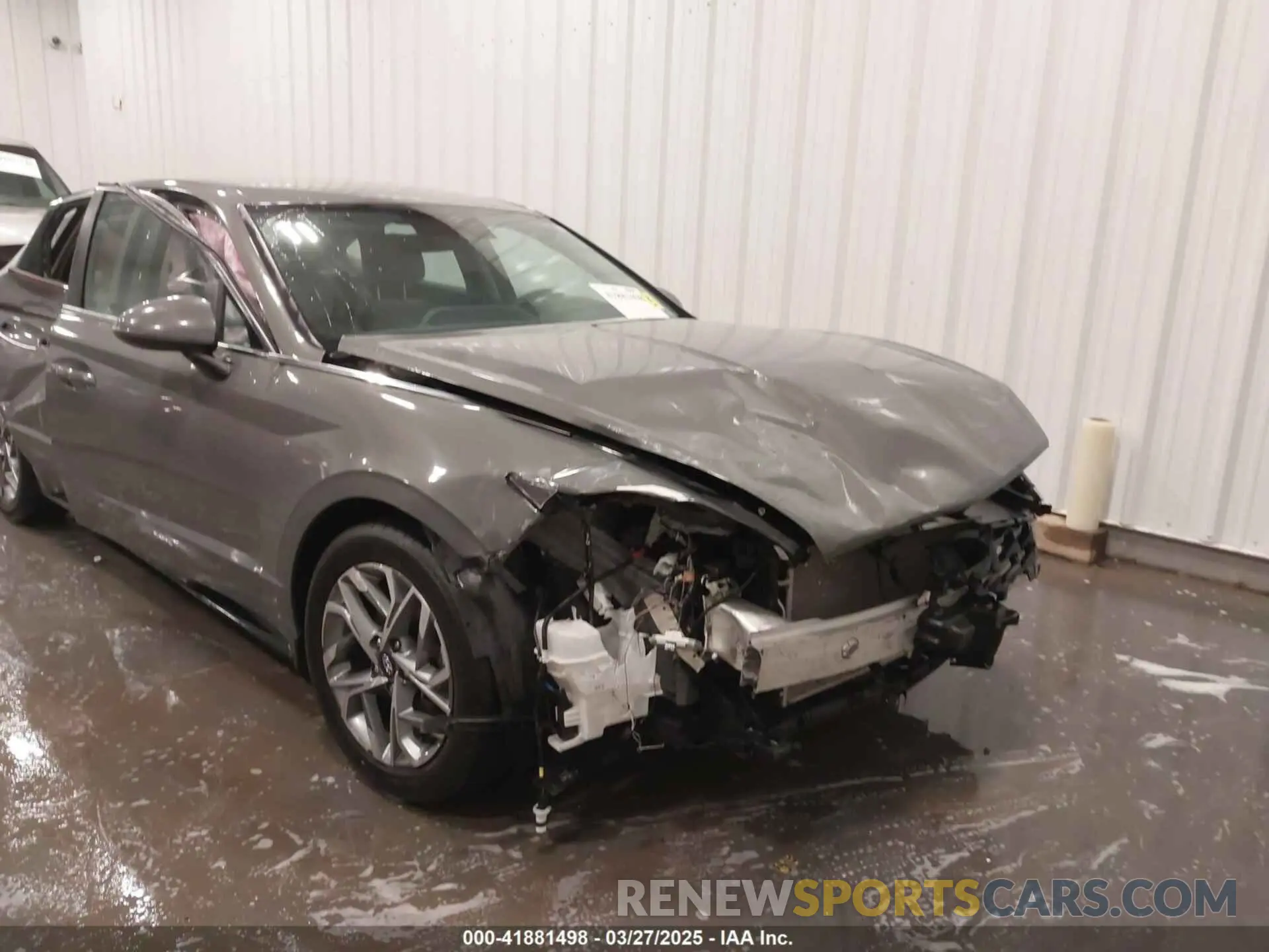 6 fotografías del automóvil dañado KMHL64JA0NA244450 HYUNDAI SONATA 2022
