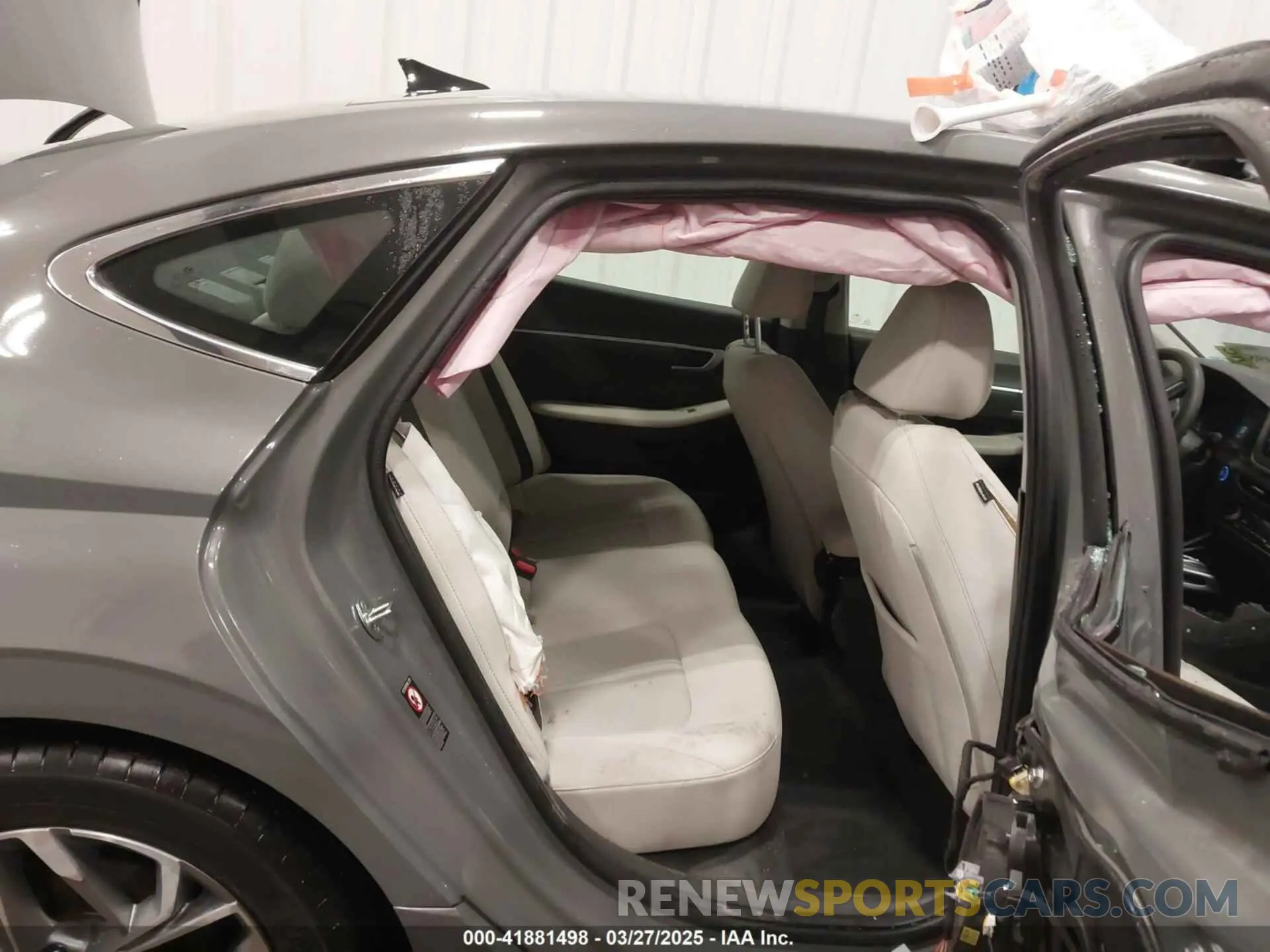 8 fotografías del automóvil dañado KMHL64JA0NA244450 HYUNDAI SONATA 2022