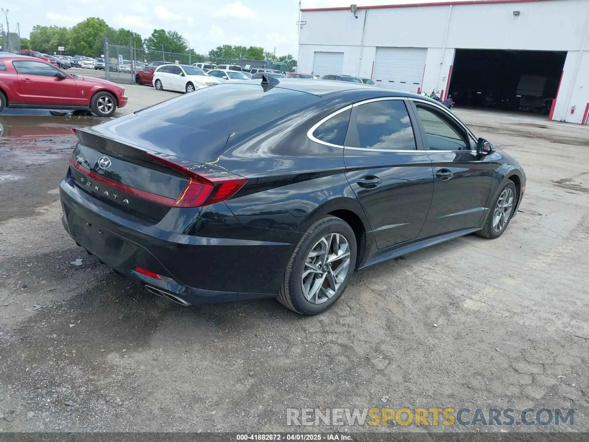4 fotografías del automóvil dañado KMHL64JA2NA217007 HYUNDAI SONATA 2022
