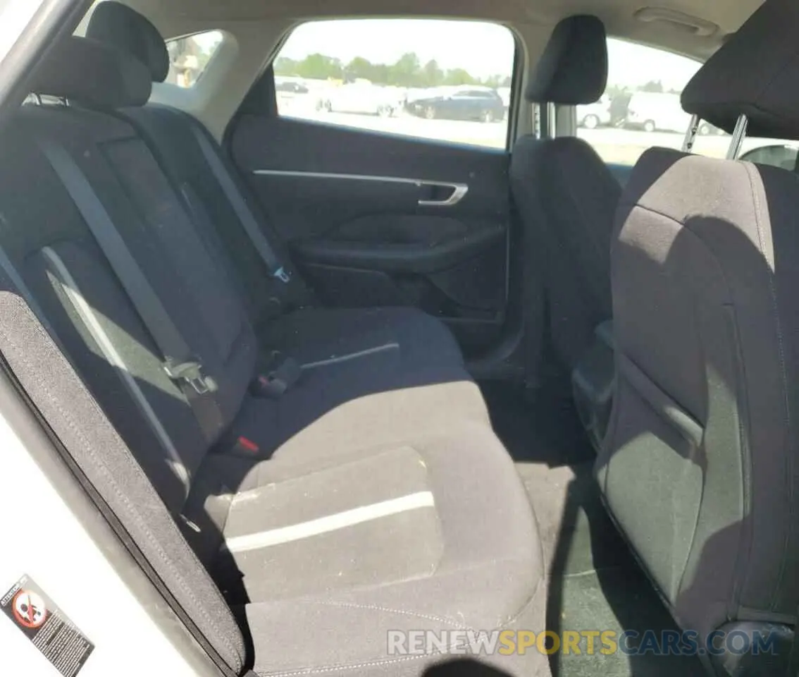 10 fotografías del automóvil dañado KMHL64JA4NA220457 HYUNDAI SONATA 2022