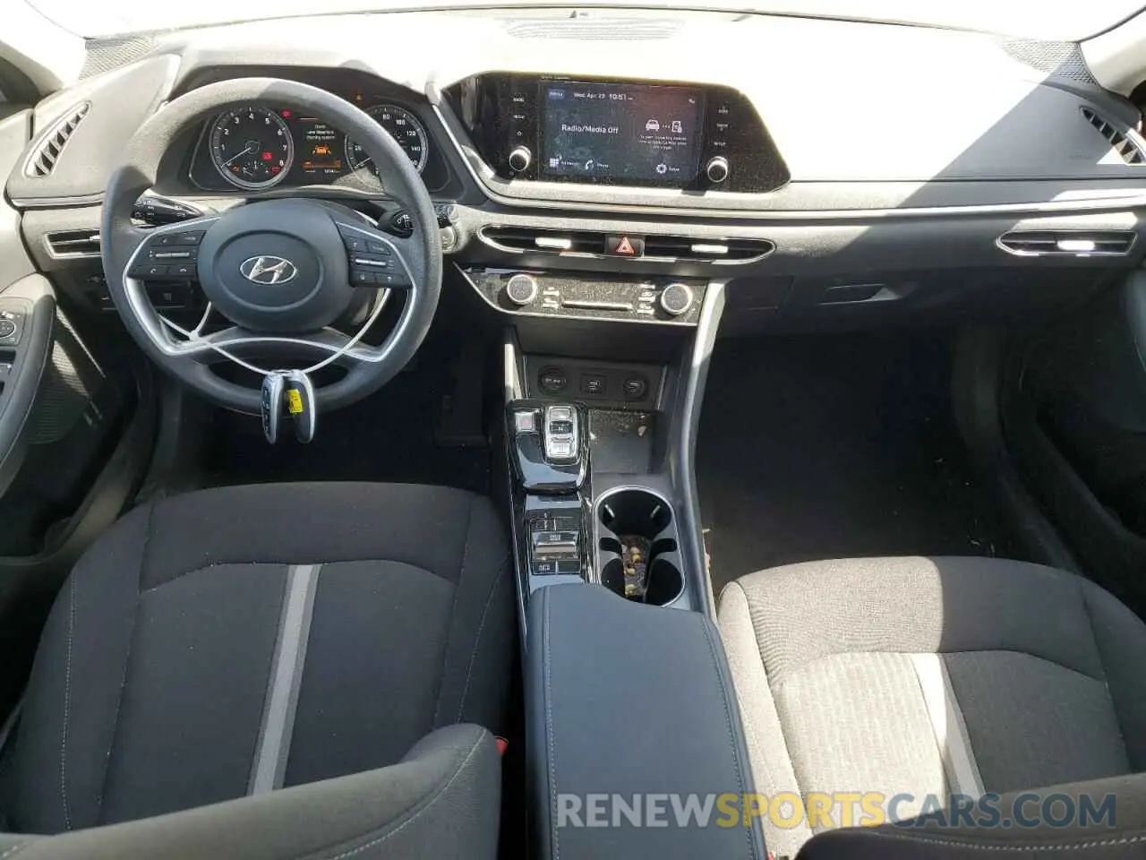 8 fotografías del automóvil dañado KMHL64JA4NA220457 HYUNDAI SONATA 2022