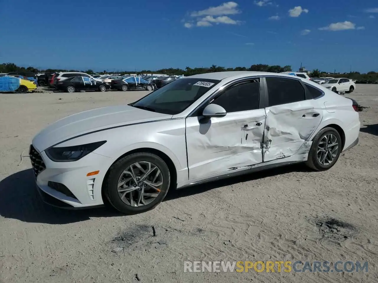 1 fotografías del automóvil dañado KMHL64JA5NA212741 HYUNDAI SONATA 2022