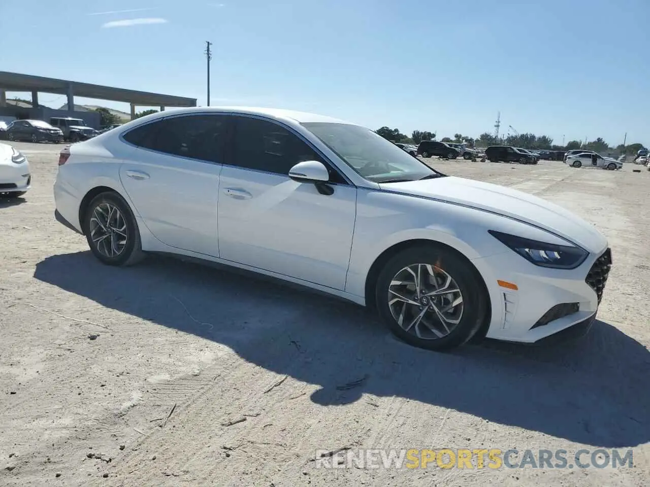 4 fotografías del automóvil dañado KMHL64JA5NA212741 HYUNDAI SONATA 2022