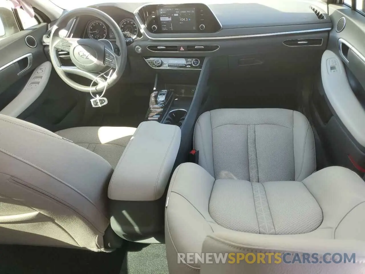 8 fotografías del automóvil dañado KMHL64JA5NA212741 HYUNDAI SONATA 2022