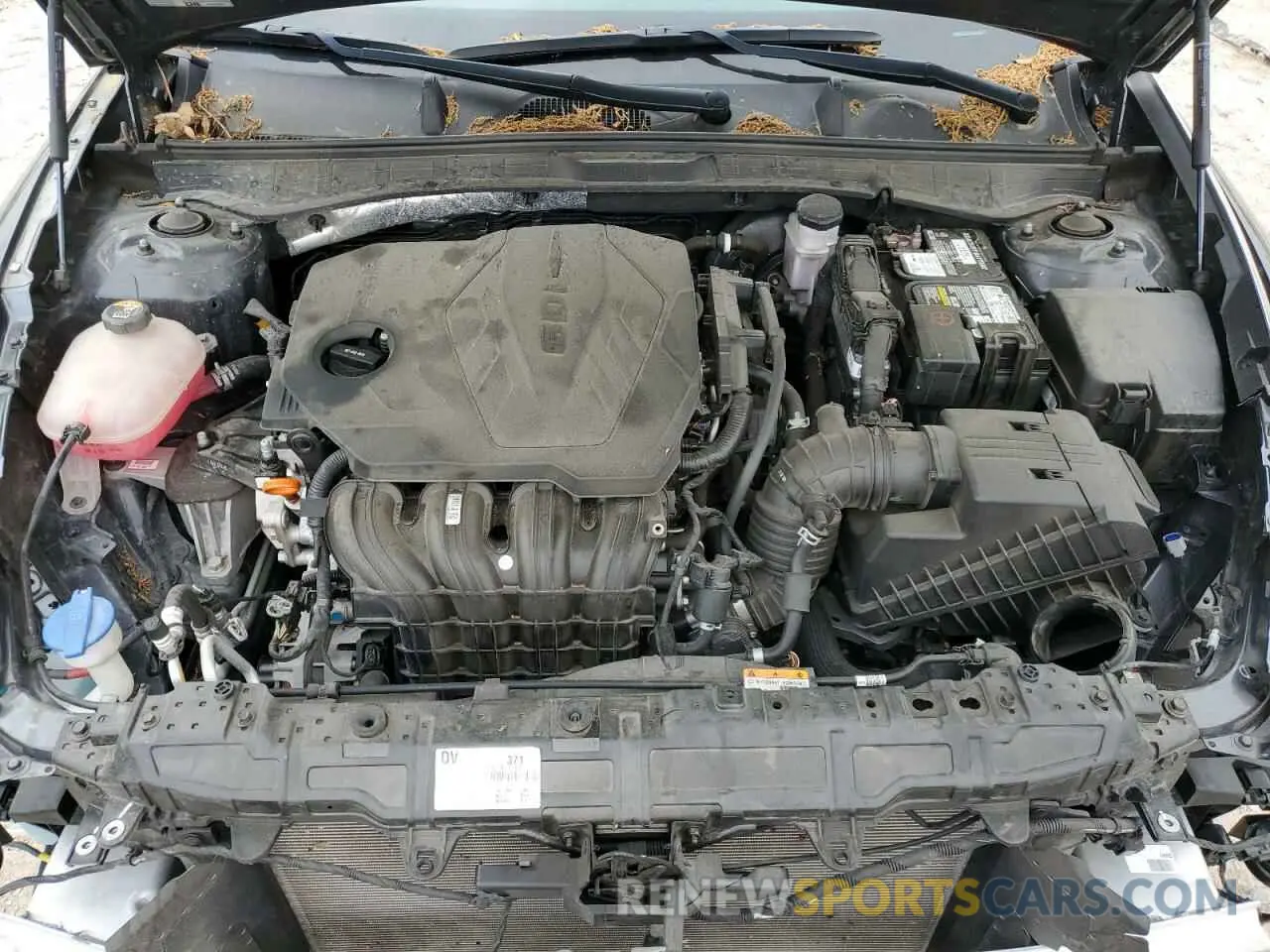 11 fotografías del automóvil dañado KMHL64JA6NA174856 HYUNDAI SONATA 2022