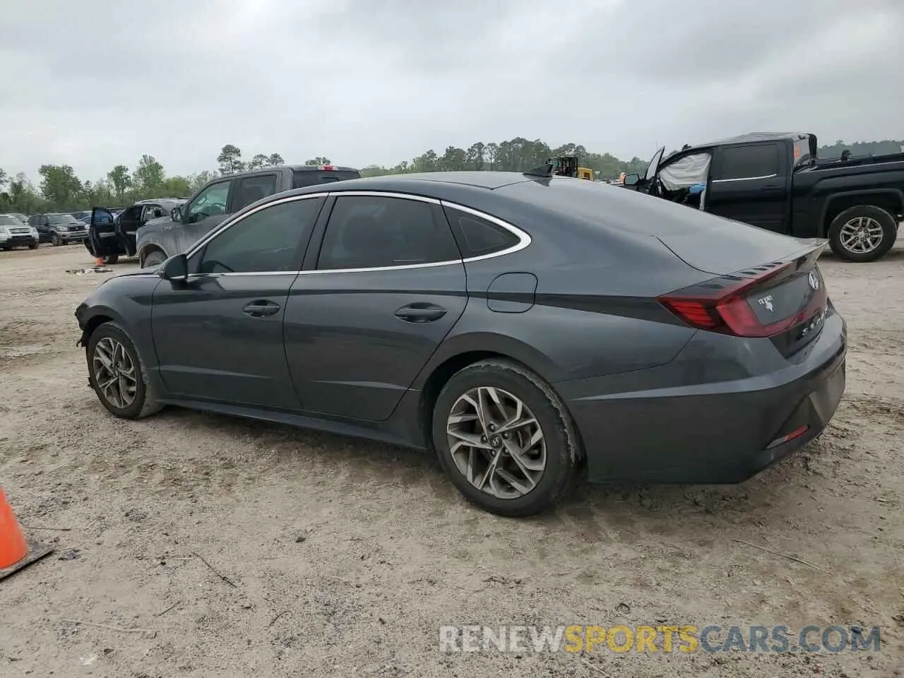 2 fotografías del automóvil dañado KMHL64JA6NA174856 HYUNDAI SONATA 2022
