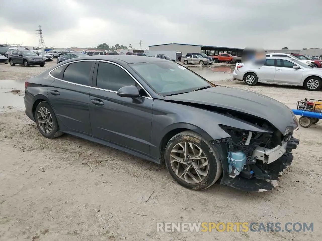 4 fotografías del automóvil dañado KMHL64JA6NA174856 HYUNDAI SONATA 2022