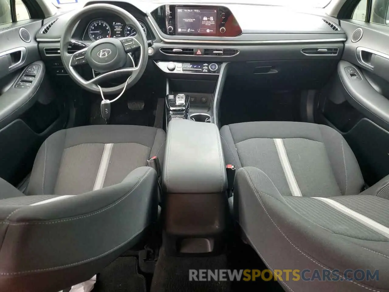8 fotografías del automóvil dañado KMHL64JA6NA174856 HYUNDAI SONATA 2022