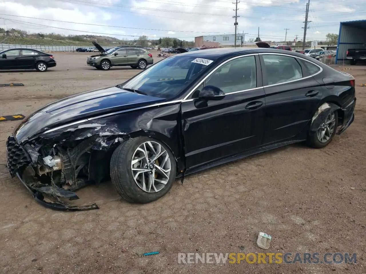 1 fotografías del automóvil dañado KMHL64JA6NA218807 HYUNDAI SONATA 2022