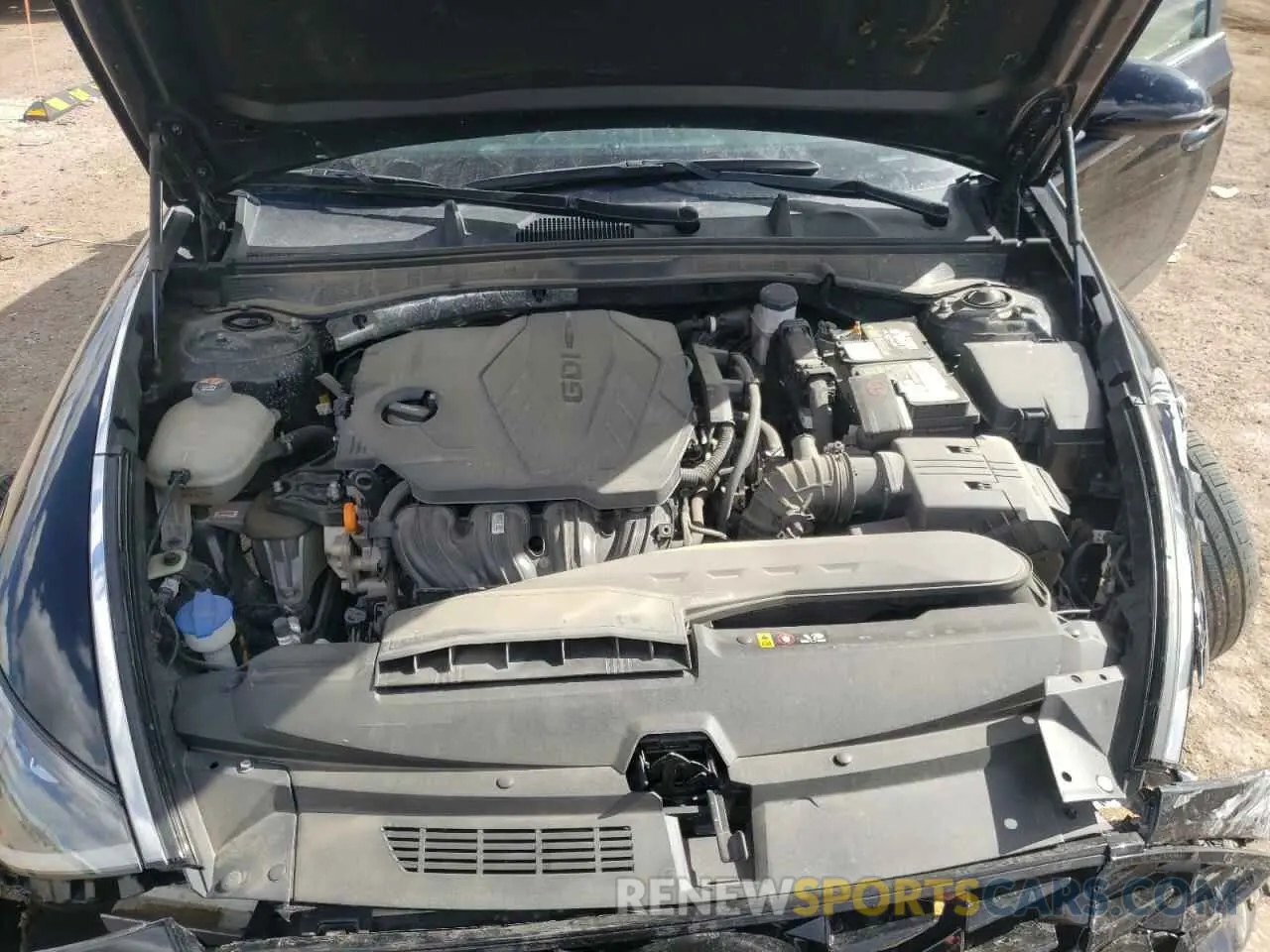 11 fotografías del automóvil dañado KMHL64JA6NA218807 HYUNDAI SONATA 2022