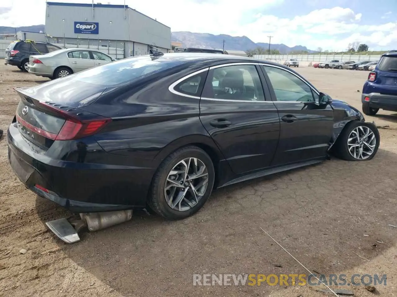 3 fotografías del automóvil dañado KMHL64JA6NA218807 HYUNDAI SONATA 2022