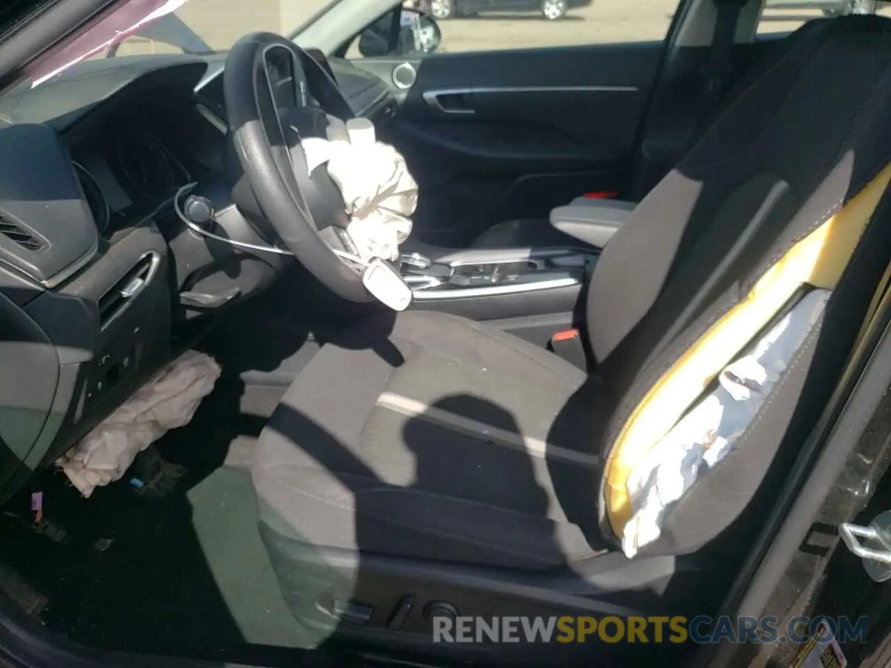 7 fotografías del automóvil dañado KMHL64JA6NA218807 HYUNDAI SONATA 2022