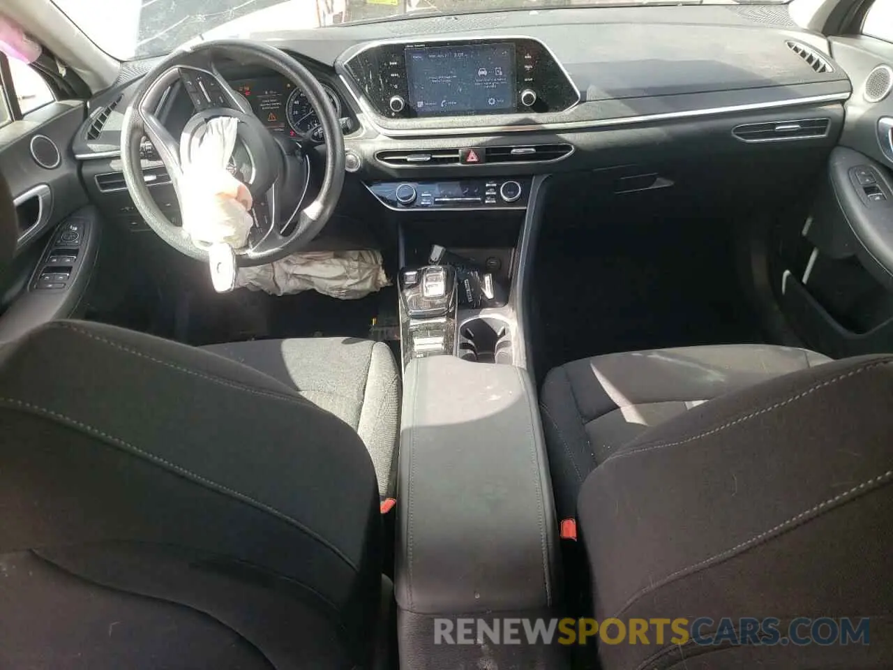8 fotografías del automóvil dañado KMHL64JA6NA218807 HYUNDAI SONATA 2022