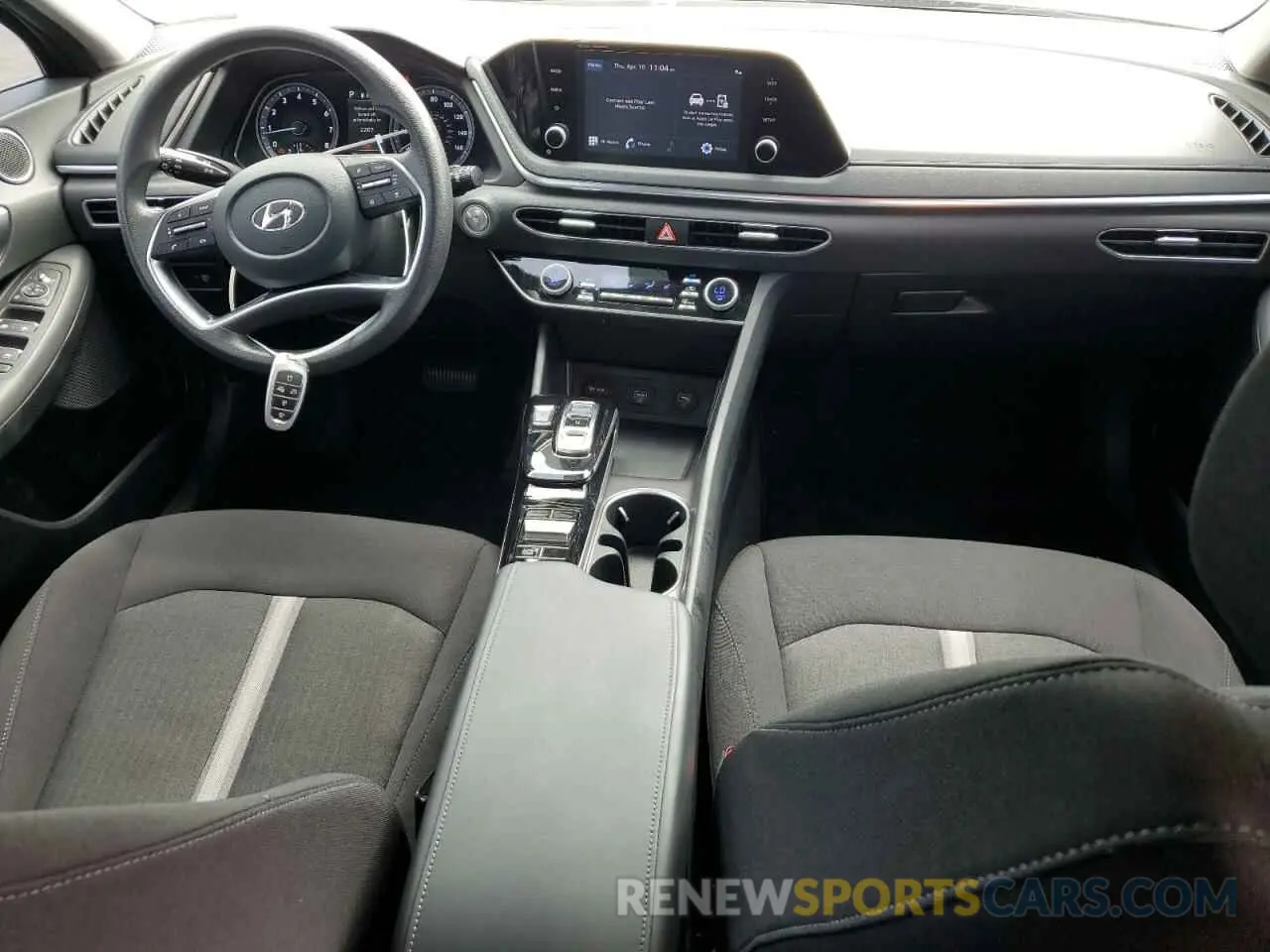 8 fotografías del automóvil dañado KMHL64JA7NA212594 HYUNDAI SONATA 2022