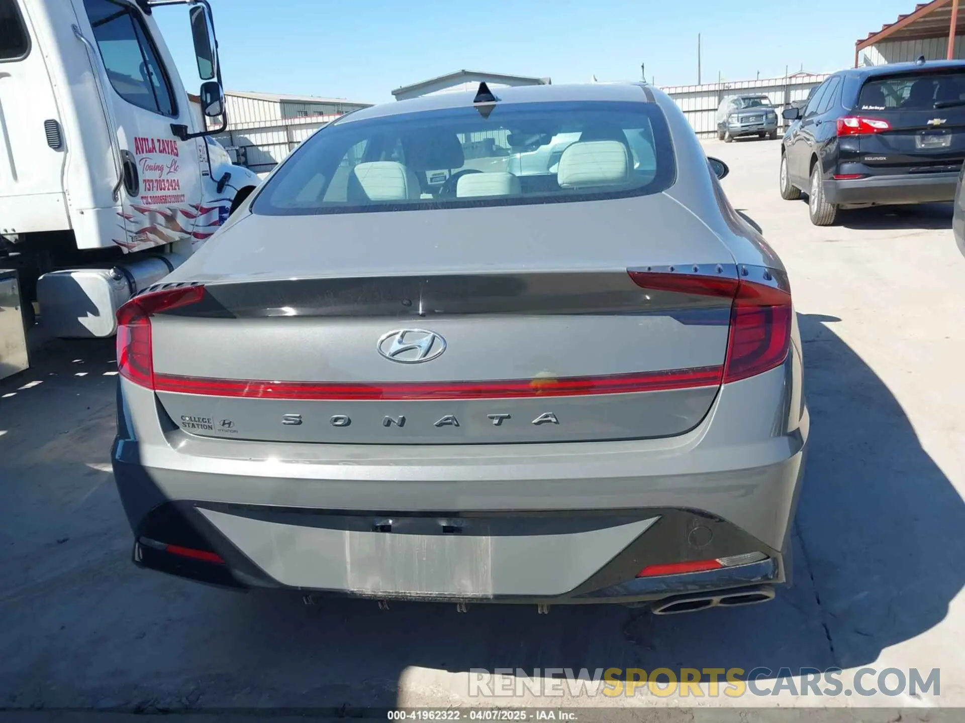 16 fotografías del automóvil dañado KMHL64JA7NA243232 HYUNDAI SONATA 2022