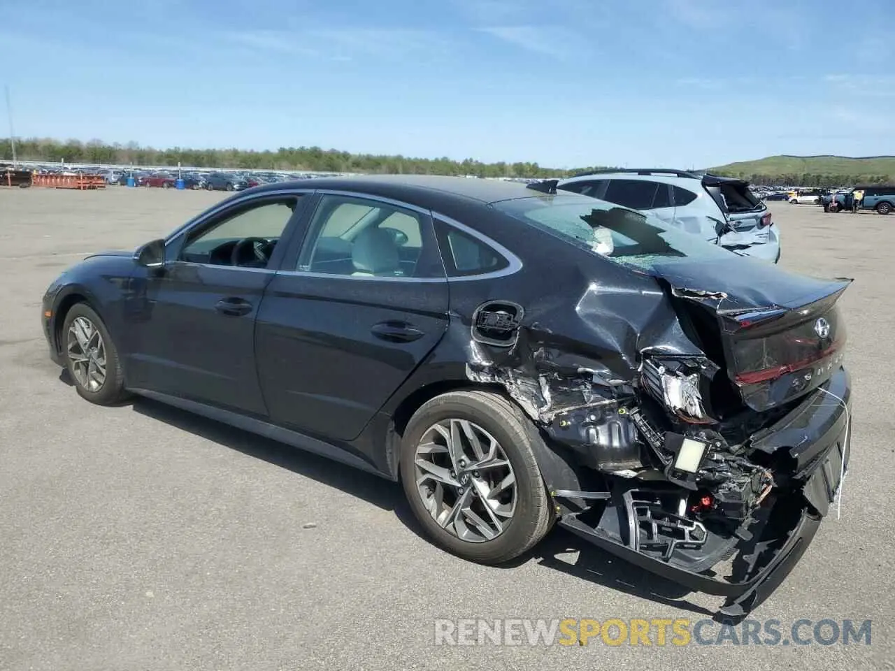 2 fotografías del automóvil dañado KMHL64JA8NA177872 HYUNDAI SONATA 2022