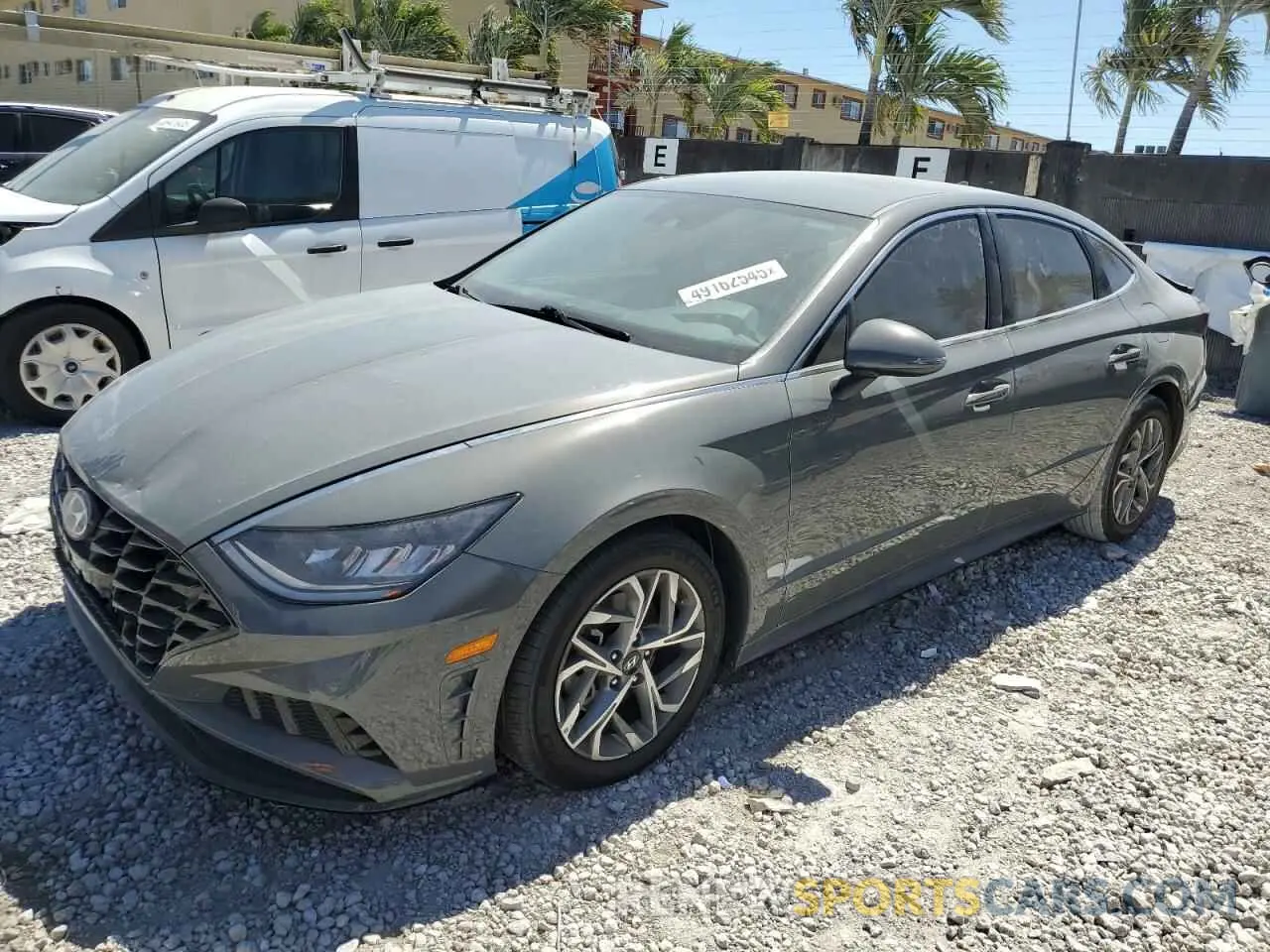 1 fotografías del automóvil dañado KMHL64JA8NA220221 HYUNDAI SONATA 2022