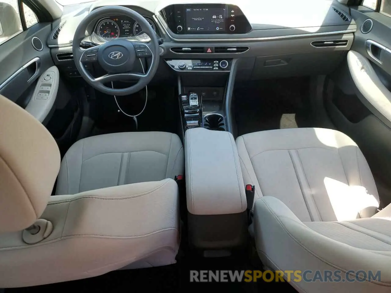 8 fotografías del automóvil dañado KMHL64JA8NA220221 HYUNDAI SONATA 2022