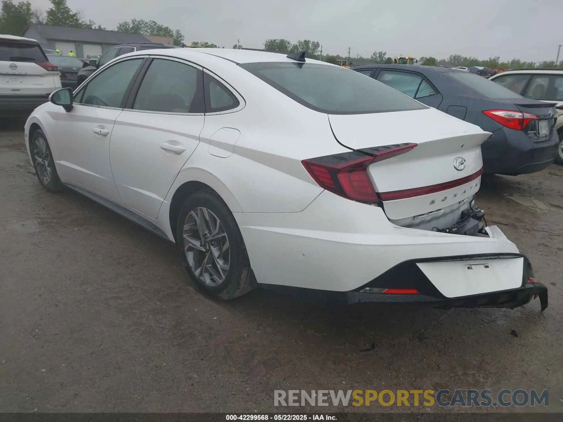 3 fotografías del automóvil dañado KMHL64JA8NA233499 HYUNDAI SONATA 2022