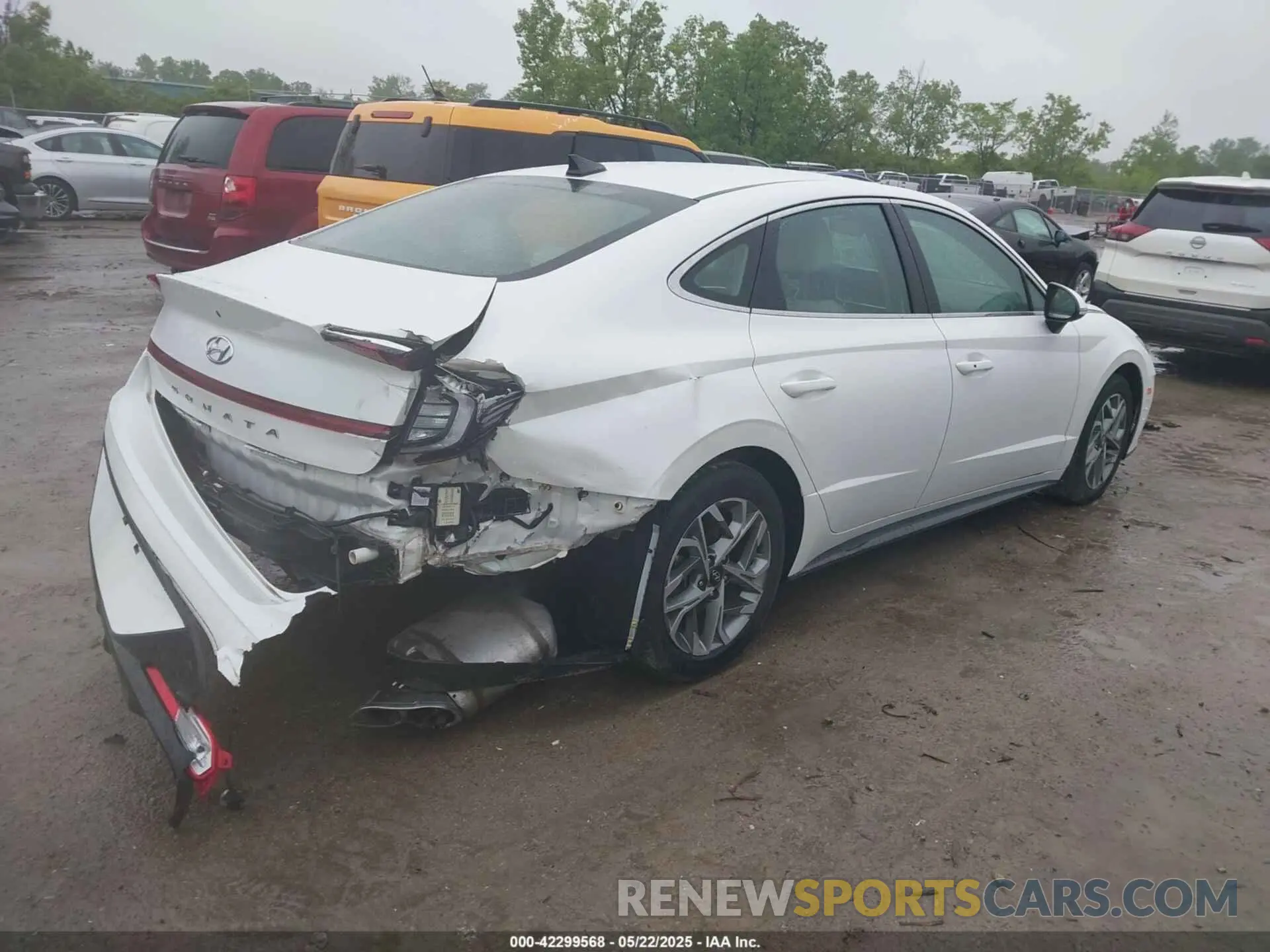 4 fotografías del automóvil dañado KMHL64JA8NA233499 HYUNDAI SONATA 2022