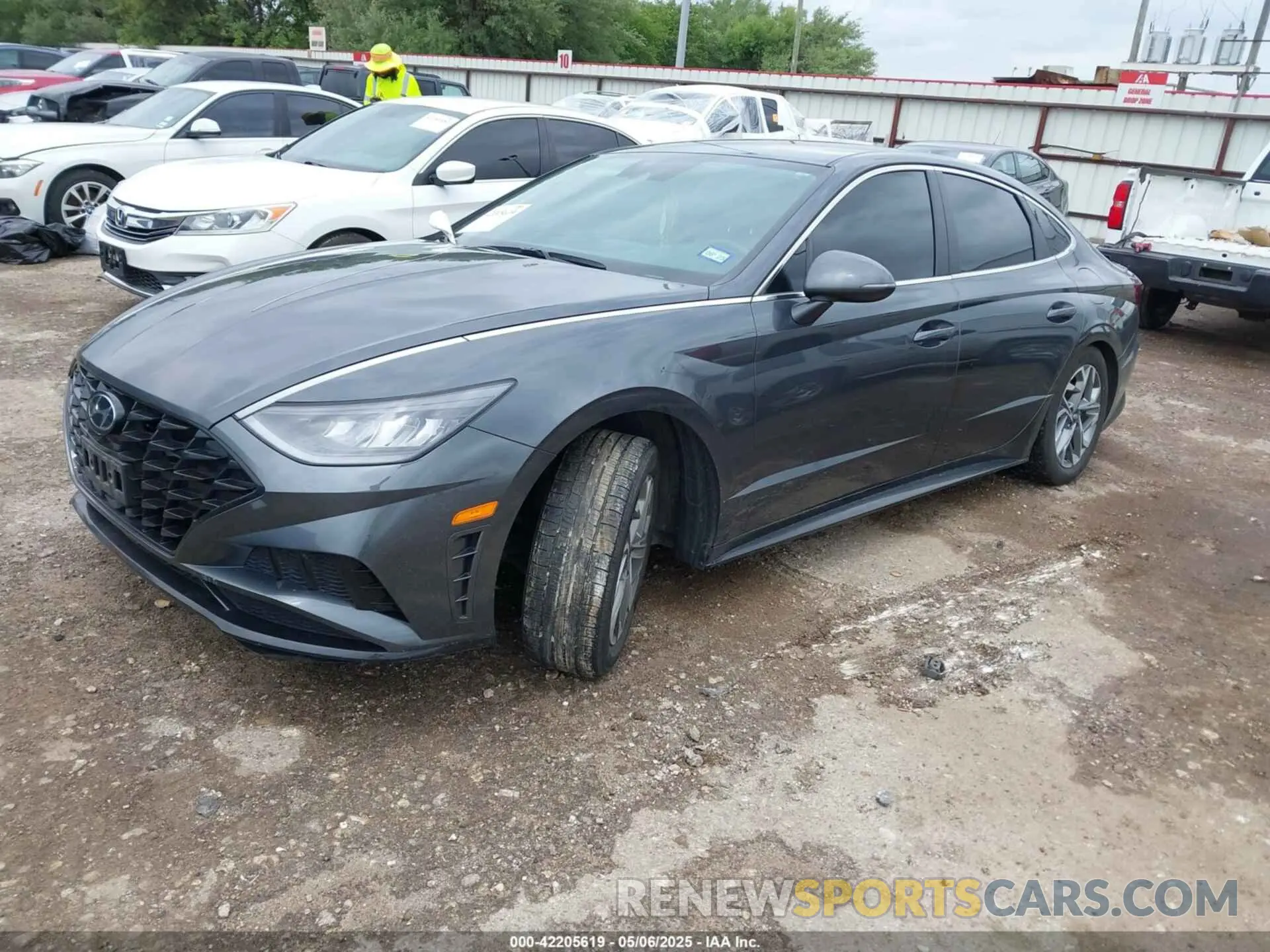 2 fotografías del automóvil dañado KMHL64JAXNA215344 HYUNDAI SONATA 2022
