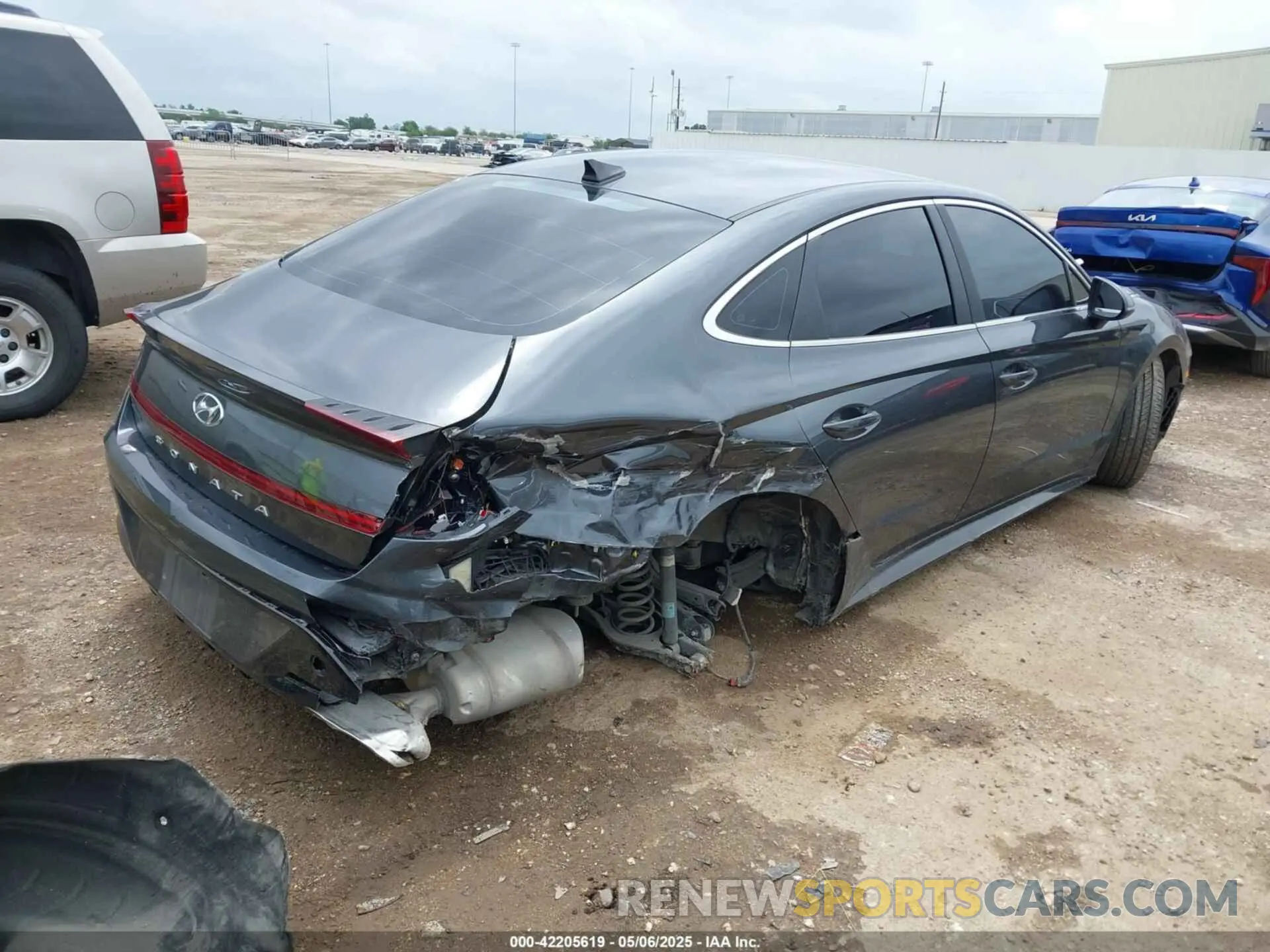 4 fotografías del automóvil dañado KMHL64JAXNA215344 HYUNDAI SONATA 2022