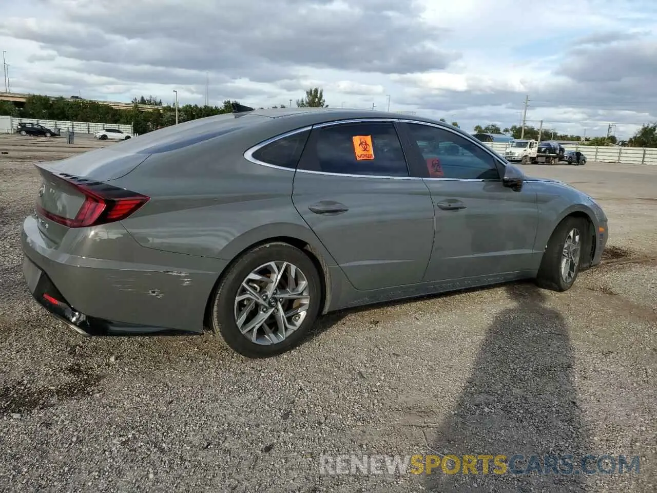 3 fotografías del automóvil dañado KMHL64JAXNA222472 HYUNDAI SONATA 2022