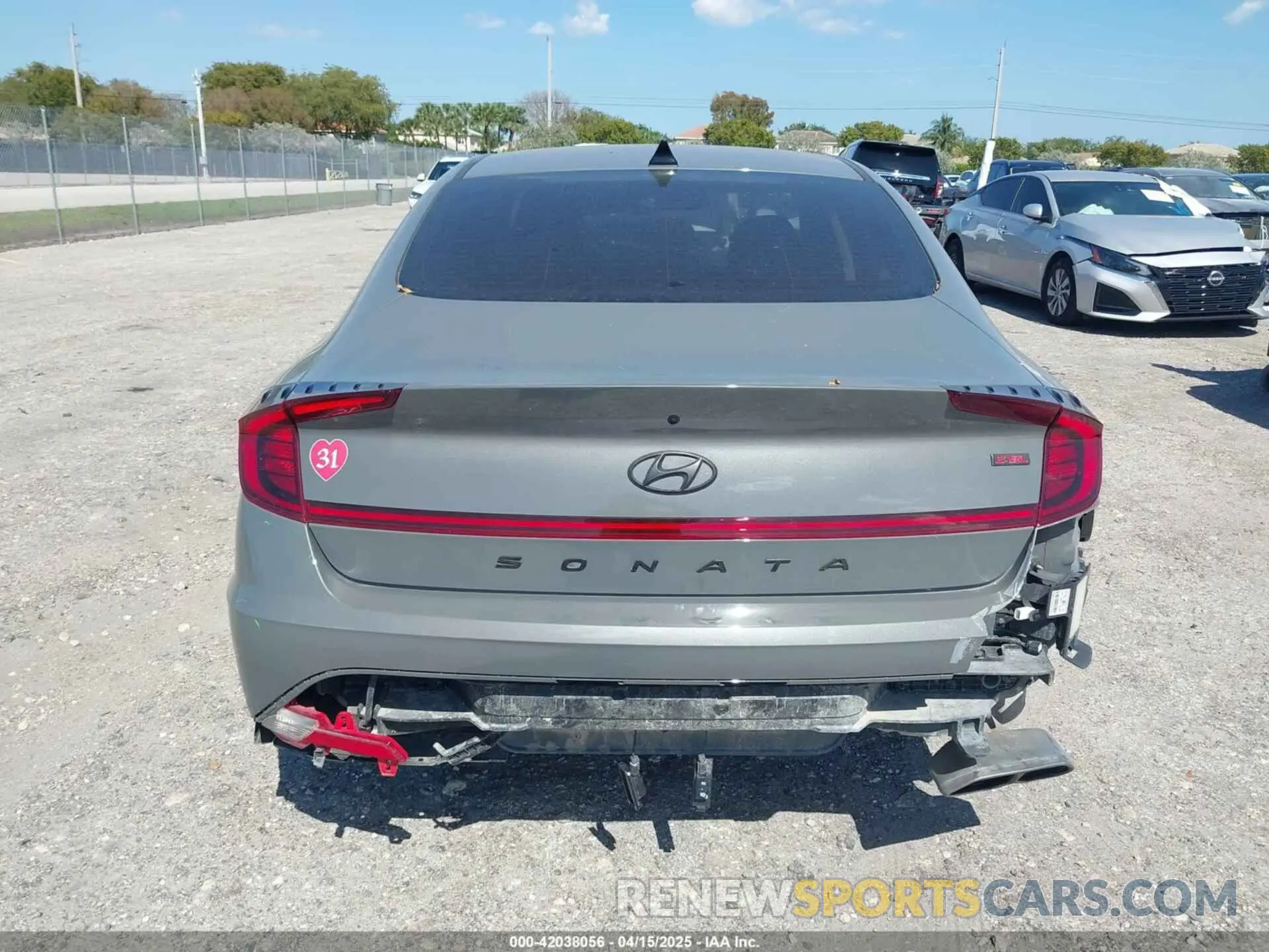 16 fotografías del automóvil dañado KMHL64JAXNA229809 HYUNDAI SONATA 2022