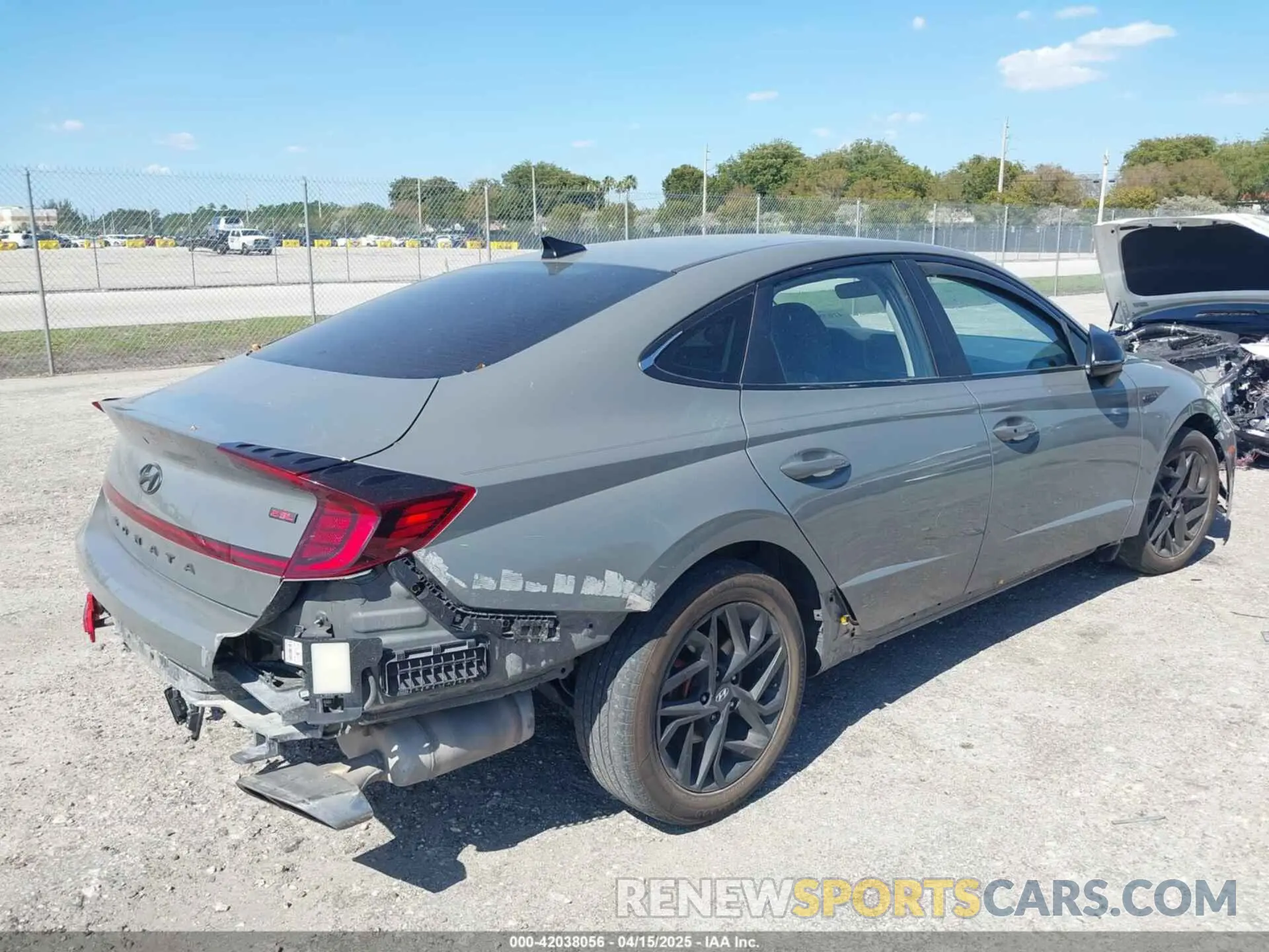 4 fotografías del automóvil dañado KMHL64JAXNA229809 HYUNDAI SONATA 2022