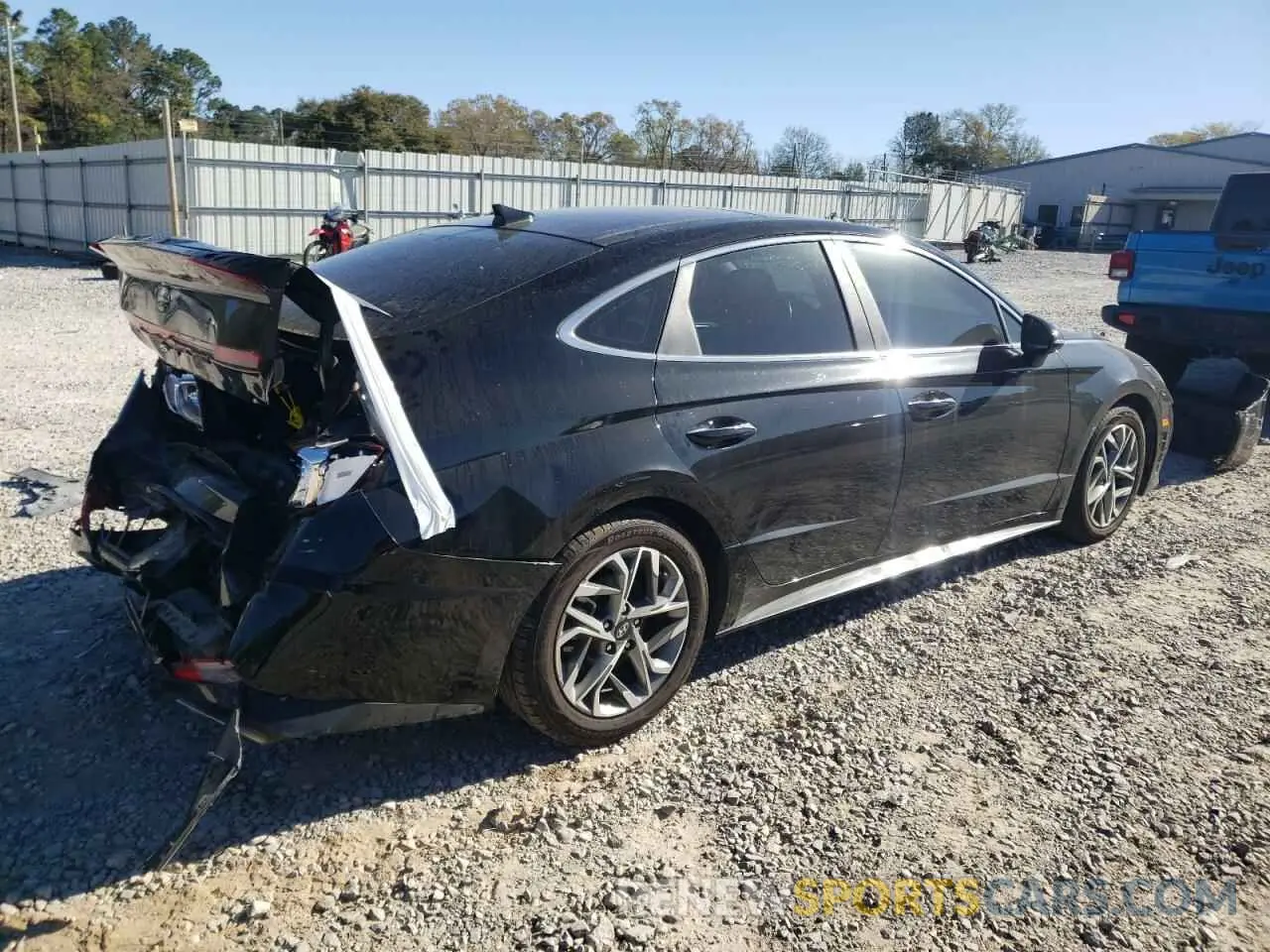 3 fotografías del automóvil dañado KMHL14JA0PA249116 HYUNDAI SONATA 2023