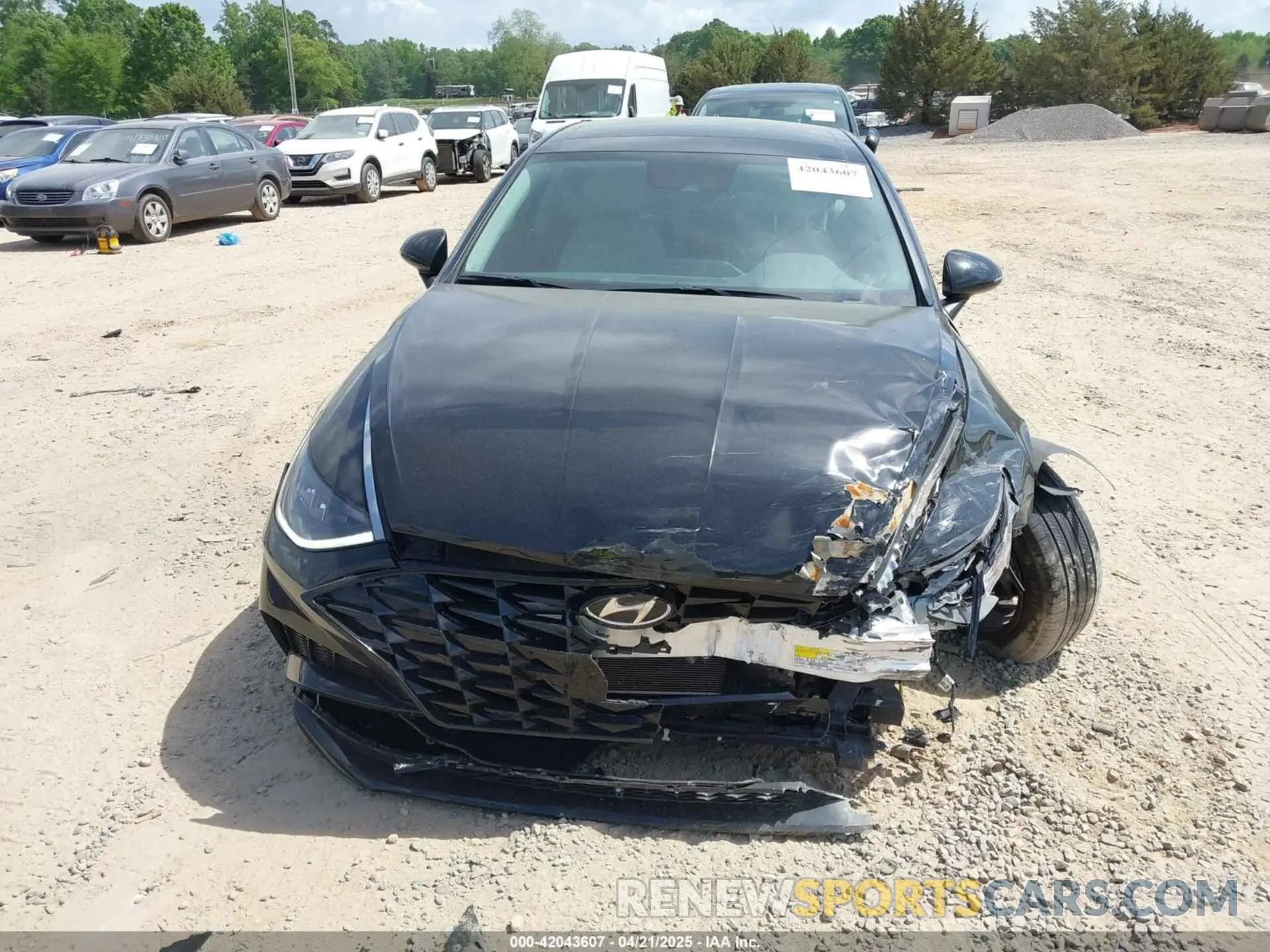 12 fotografías del automóvil dañado KMHL14JA0PA295917 HYUNDAI SONATA 2023
